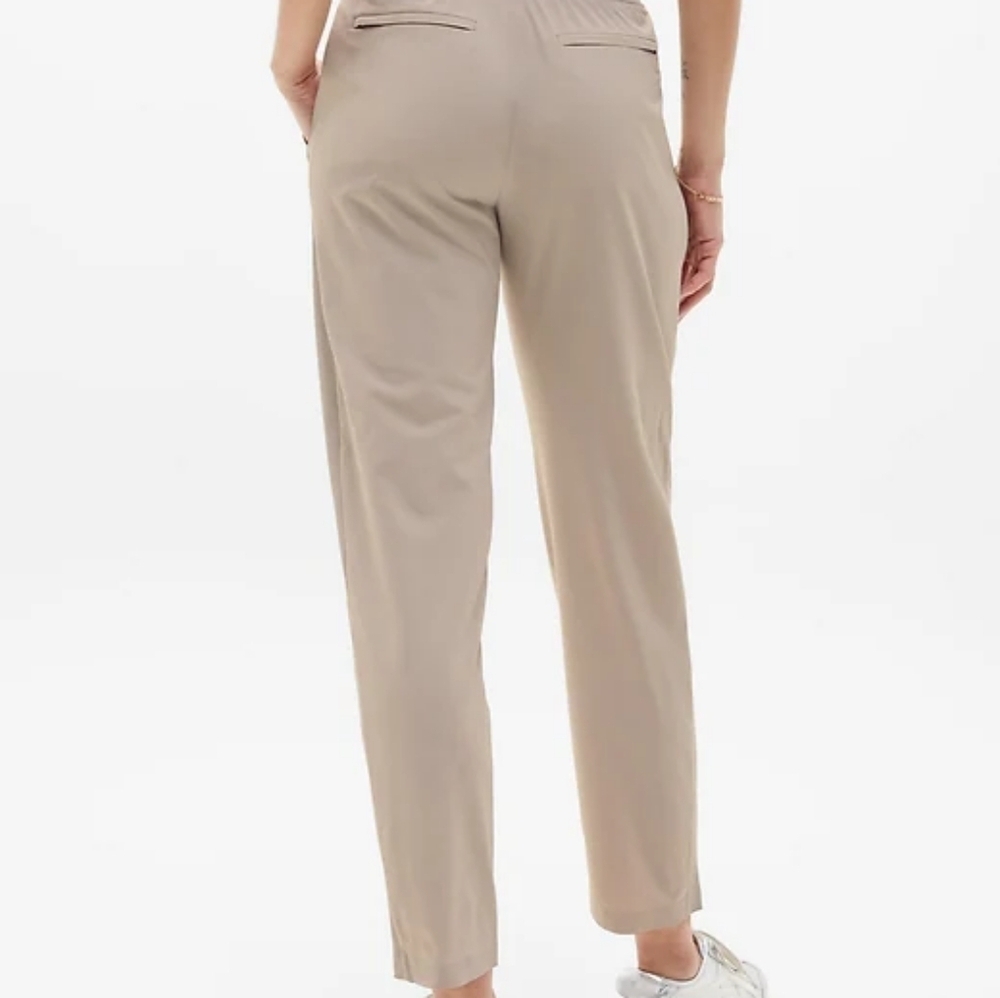 Athleta women’s “Brooklyn Ankle Pant”, color Tan size 4 - Picture 3 of 10